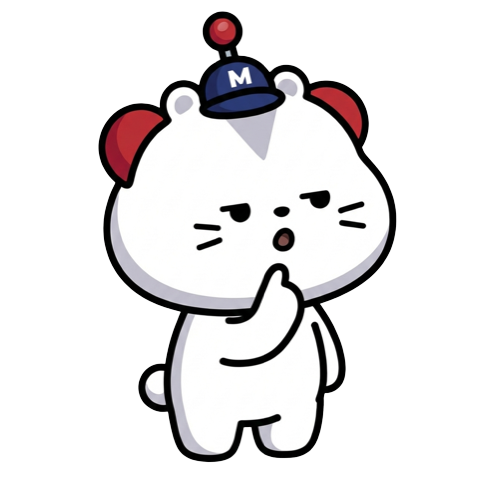 갸웃하며 고민하는 매도비