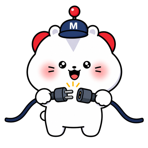 케이블 플러그를 연결하는 매도비